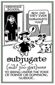 subjugate