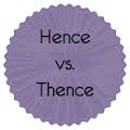 thence