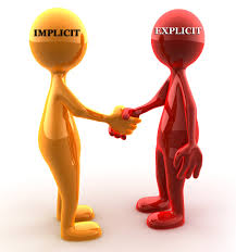 implicitly